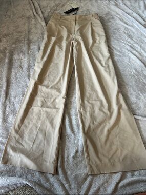 NWT Tilley soft wide-leg tech silk pant